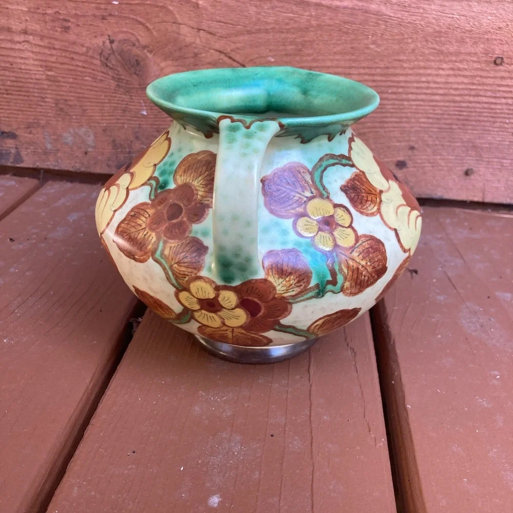 Dutch Antique Short Vase - Picture 4 of 10